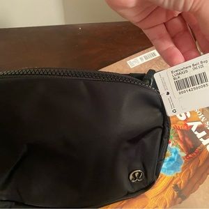 *never used* LuluLemon black everywhere bag